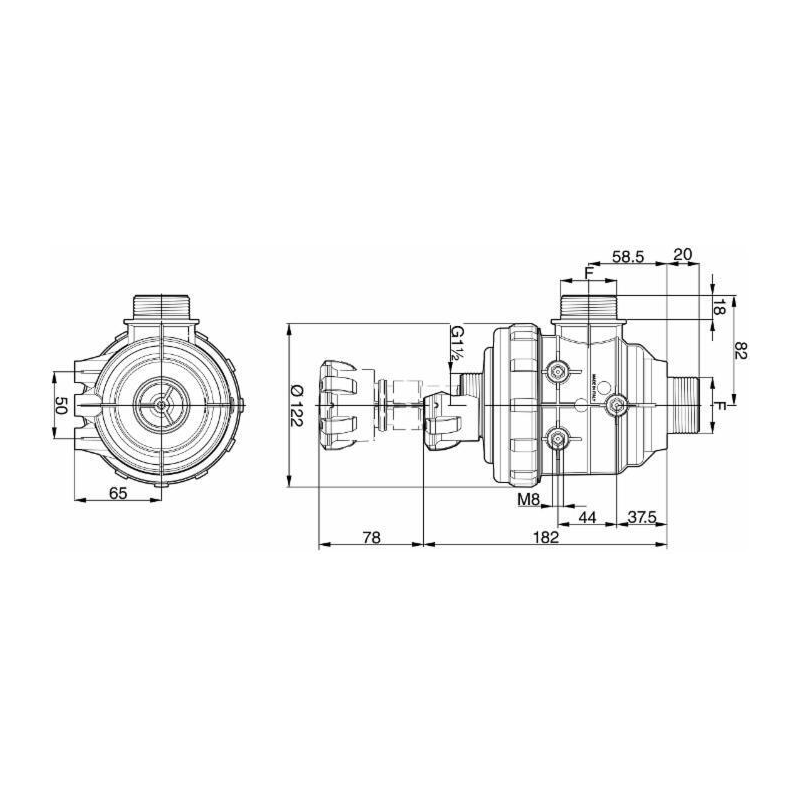 FILTRO ASPIRAZIONE CON VALVOLA