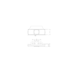 FANALE DI INGOMBRO A LED 12-30V