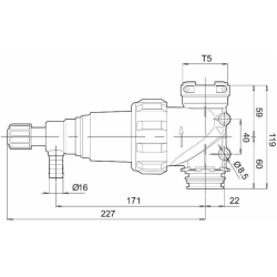FILTRO IN LINEA AUTOPULENTE