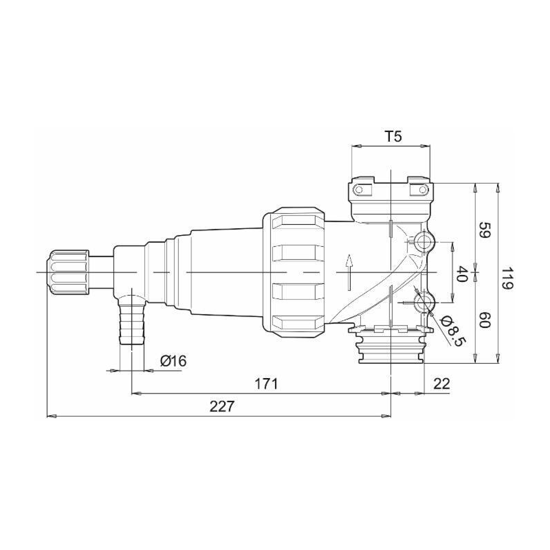 FILTRO IN LINEA AUTOPULENTE