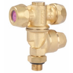 GETTO DOPPIO CON ANTIGOCCIA CON 2 KIT UGELLI CERAMICA Ø 18