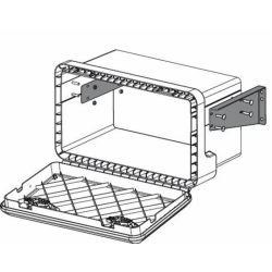 KIT STAFFE PER MONTAGGIO ORIZZONTALE CASSETTE PORTA ATTREZZI