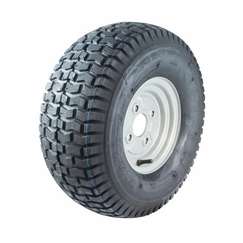 RUOTA PNEUMATICA 16X6.50-8" CON CERCHIO A 4 FORI FIAT