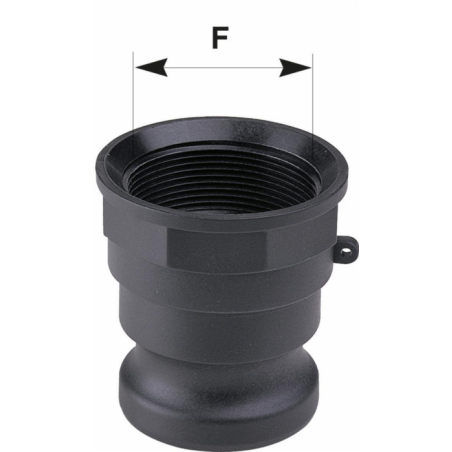 Adattatore maschio / Filetto femmina