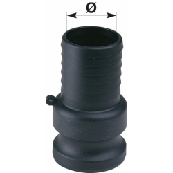 Accoppiatore maschio / Portagomma