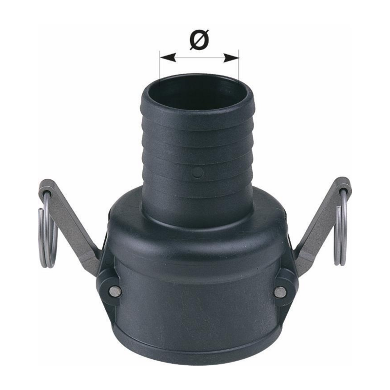 Accoppiatore femmina / Portagomma