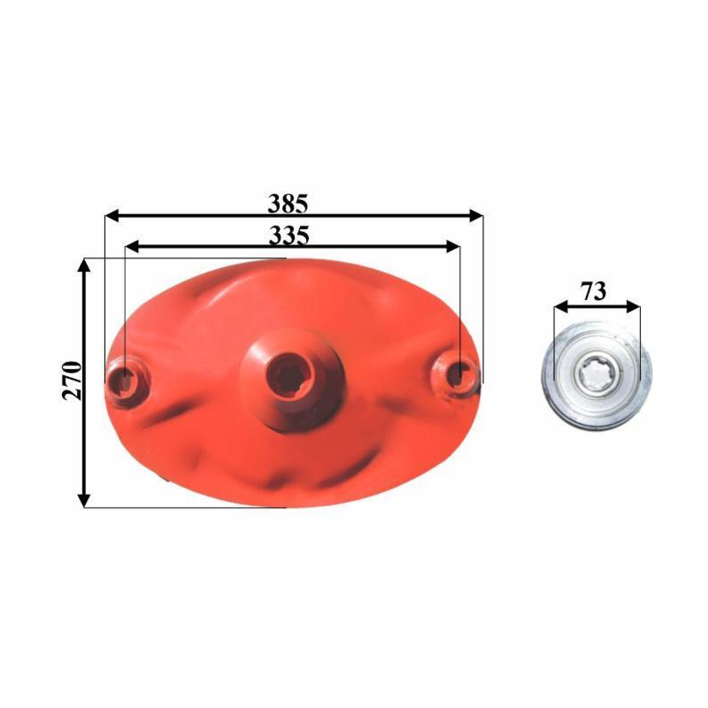 DISCO FALCIANTE ADATTABILE FORT-MORRA