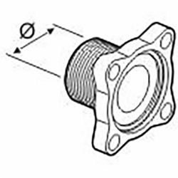 Flangia tipo F per valvole Arag serie 463