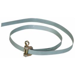 FASCETTA A NASTRO METALLICO CON COPPIGLIA