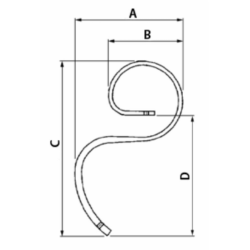 MOLLA FLEX PER VIBROCOLTIVATORI 32X12
