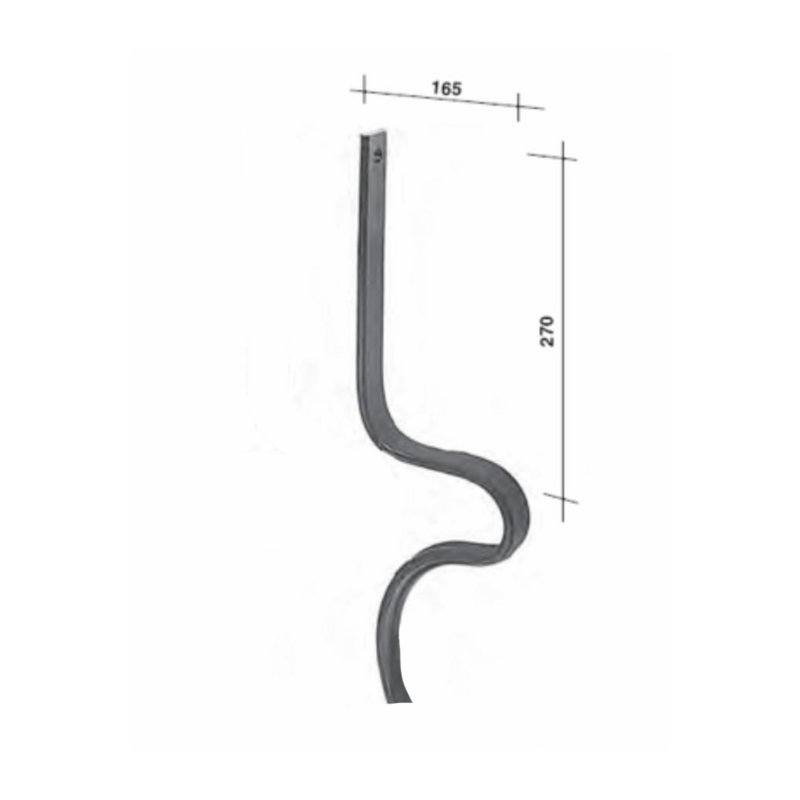 MOLLA ROMPITRACCIA 32X10 SENZA VOMERE