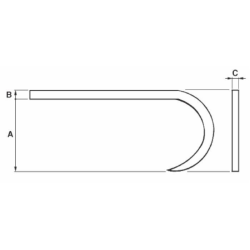 ANCORA PER ESTIRPATORE