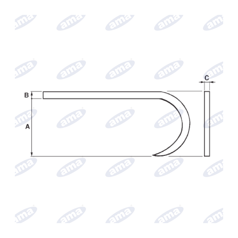 ANCORA PER ESTIRPATORE