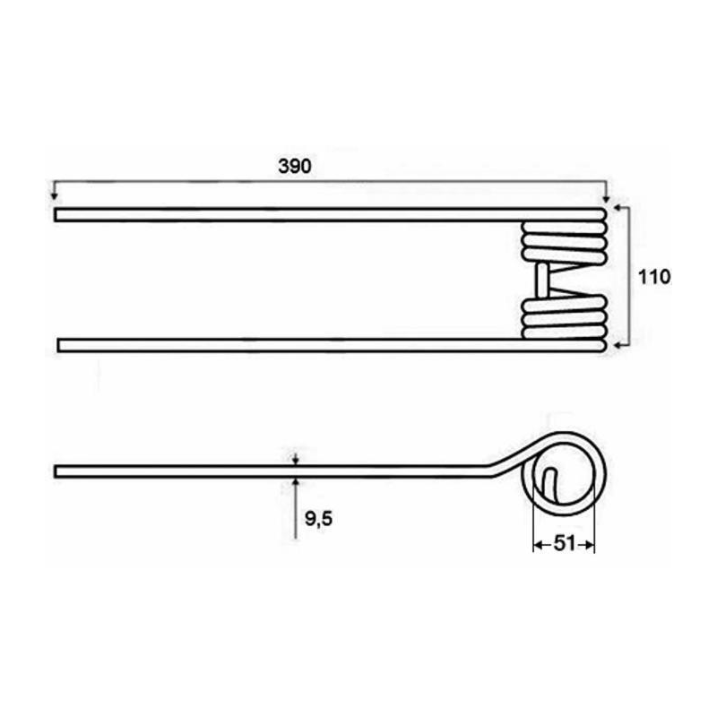 DENTE GIRELLO ORIGINALE KUHN