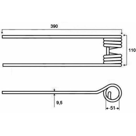 DENTE GIRELLO ORIGINALE KUHN