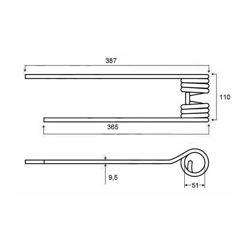 DENTE GIRELLO ORIGINALE KUHN