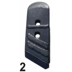 PUNTA CON RIPORTO AL CARBURO SX