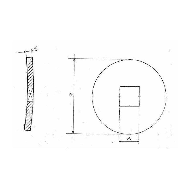FLANGIA PER ASSE FRANGIZOLLE