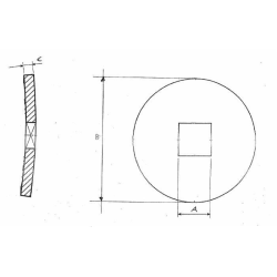 FLANGIA PER ASSE FRANGIZOLLE