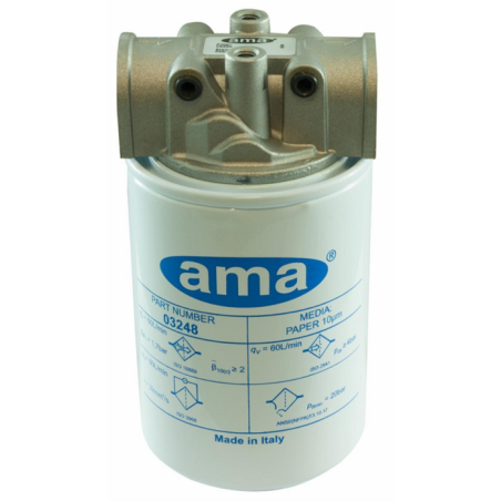 FILTRO SPIN-ON SUL RITORNO DA 3/4" 10µ