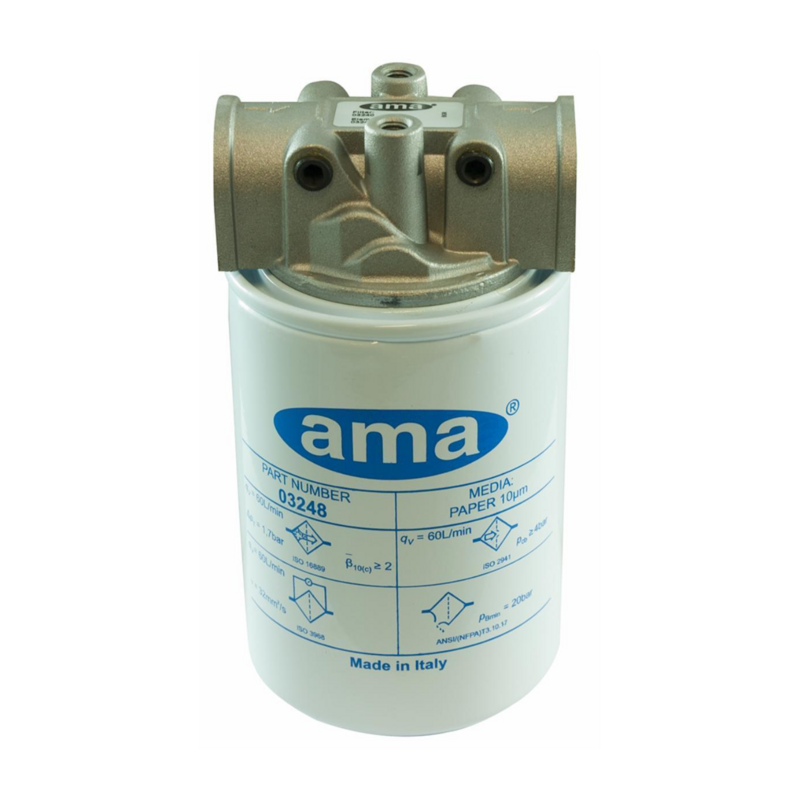 FILTRO SPIN-ON SUL RITORNO DA 3/4" 60µ