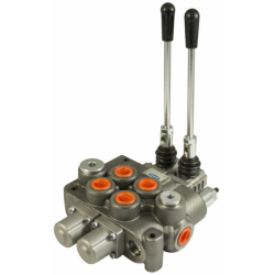 DISTRIBUTORE WALVOIL MODELLO SD5 A 2 LEVE 1ª DOPPIO EFFETTO 2ª DOPPIO EFFETTO FLOTTANTE 40 LITRI