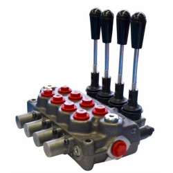 DISTRIBUTORE WALVOIL MODELLO SD5 A 4 LEVE 1ª, 2ª, 3ª DOPPIO EFFETTO 4ª DOPPIO EFFETTO FLOTTANTE 40 LITRI