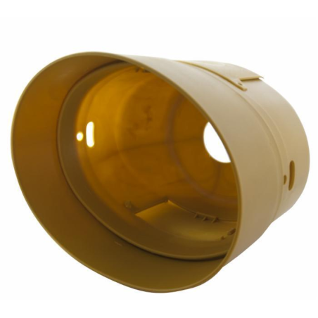 CONTROCUFFIA CORTA CON 2 SPORTELLI Ø 280 LUNGHEZZA 210 MM