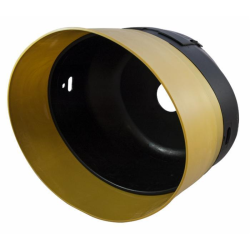 CONTROCUFFIA OVALE GROSSA CON FASCIA E APERTURA