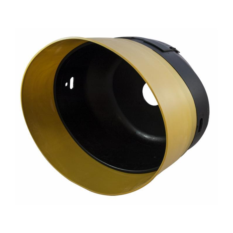 CONTROCUFFIA OVALE GROSSA CON FASCIA E APERTURA