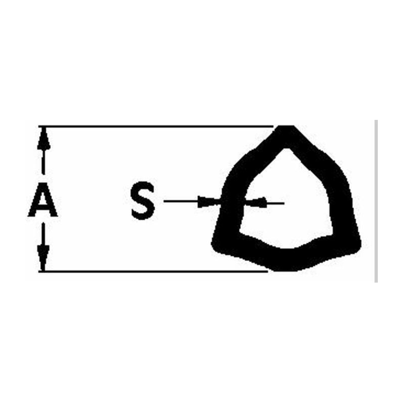 TUBO INTERNO LUNGHEZZA 3000 MM RILSAN PER CARDANO OMOCINETICO CATEGORIA 4