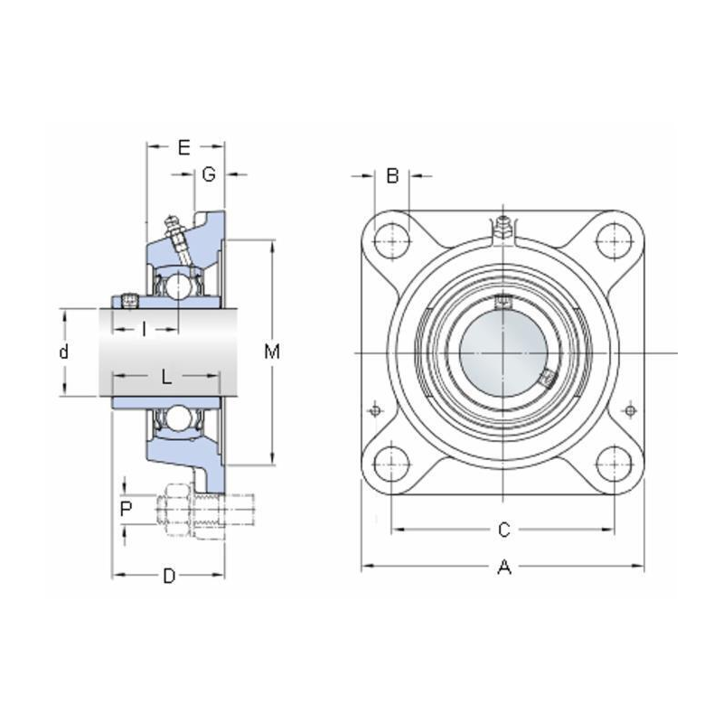 SUPPORTO DRITTO FY 25 TF SKF