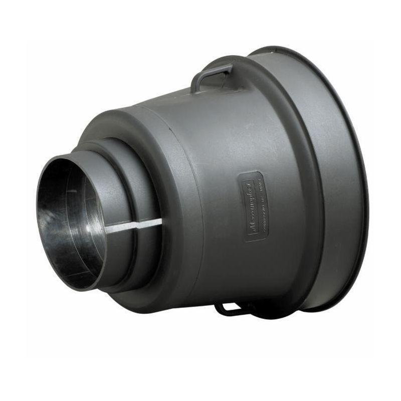 CONTROCUFFIA PLASTICA ø200 CON COLLARE