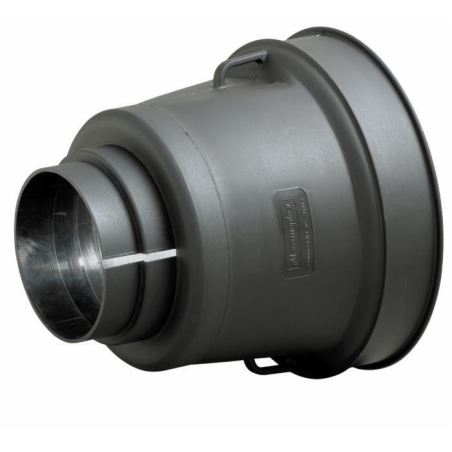 CONTROCUFFIA PLASTICA ø200 CON COLLARE