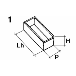 CONTENITORE MODULARE PICCOLO