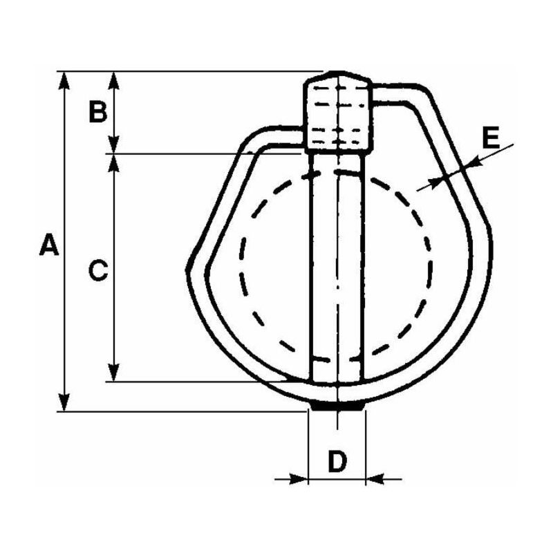 SPINA SCATTO FORGIATA Ø11X70MM