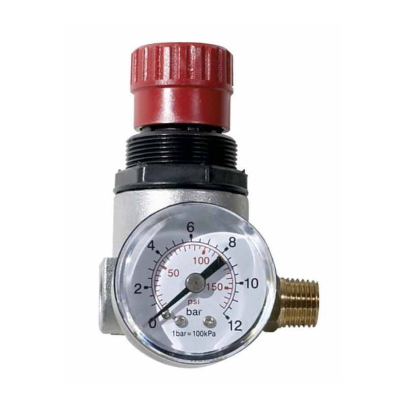 REGOLATORE PRESSIONE CON  MANOMETRO