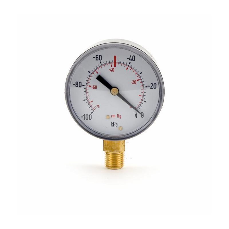 VUOTOMETRO PER MUNGITRICI CON SCALA 0-76 BAR