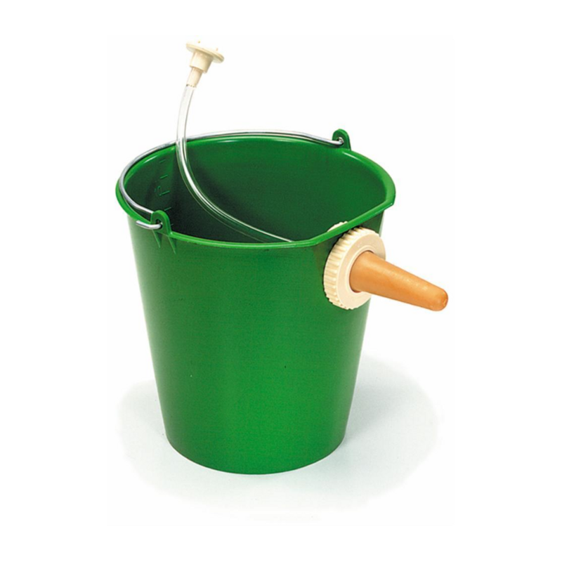 SECCHIO DA 10 LITRI COMPLETO CON POPPATOIO