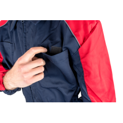 TUTA DA LAVORO BICOLORE LEGGERA TG. XXXL