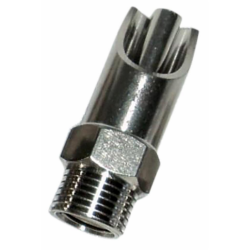 ABBEVERATOIO SUINI ACCIAIO Ø ESTERNO 21MM, FILETTO 1/2"