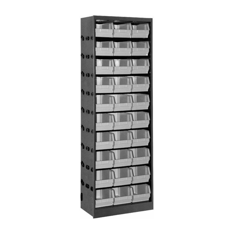 ARMADIO METALLICO CON 30 CONTENITORI