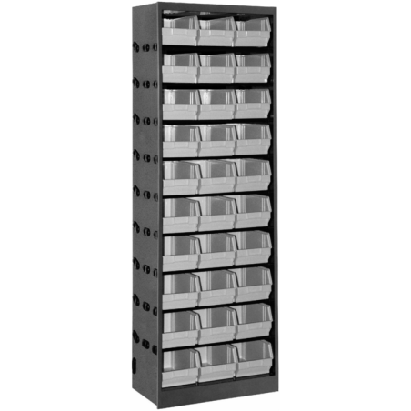 ARMADIO METALLICO CON 30 CONTENITORI