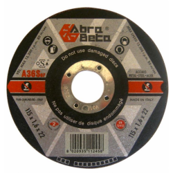 DISCO TAGLIO PIANO 115X1,6X22