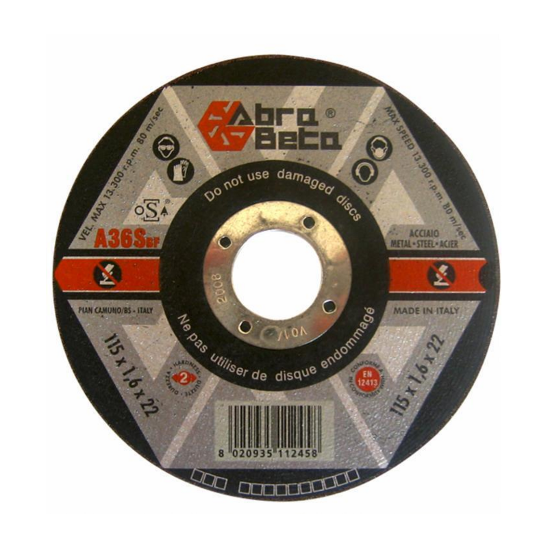 DISCO TAGLIO PIANO 115X1,6X22