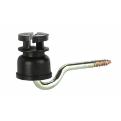 ISOLATORE A FESSURA NERO 5,3MM