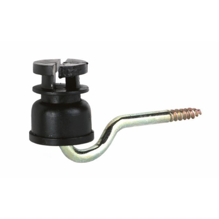 ISOLATORE A FESSURA NERO 5,3MM