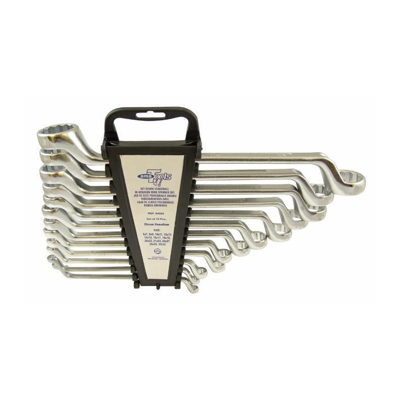 SET 12CHIAVI POLIGONALI DOPPIE