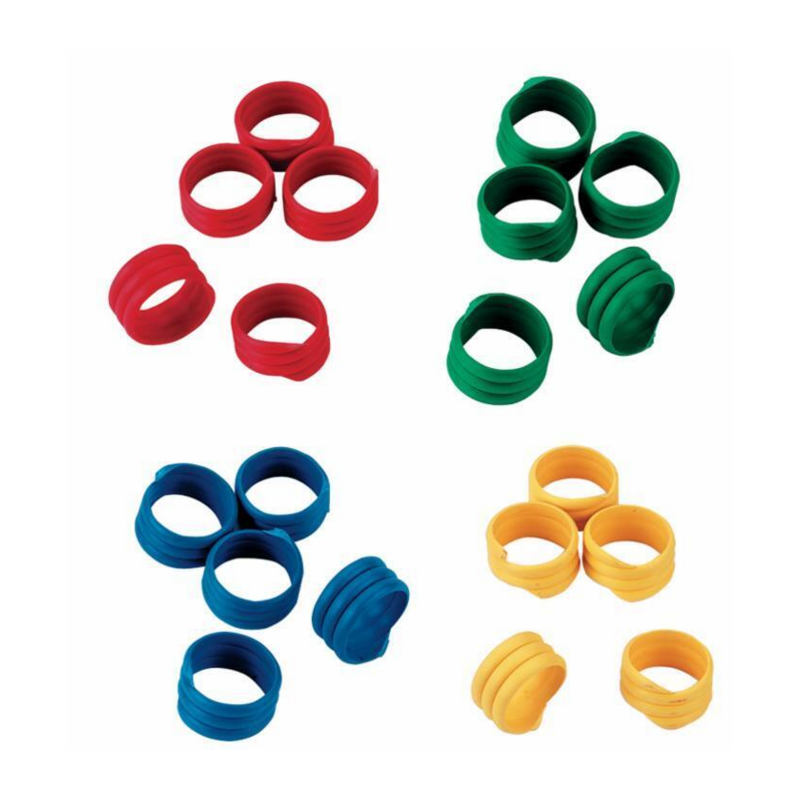 ANELLO A SPIRALE PER POLLAME BLU