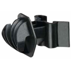 ISOLATORE NERO PER PALETTO A "T"